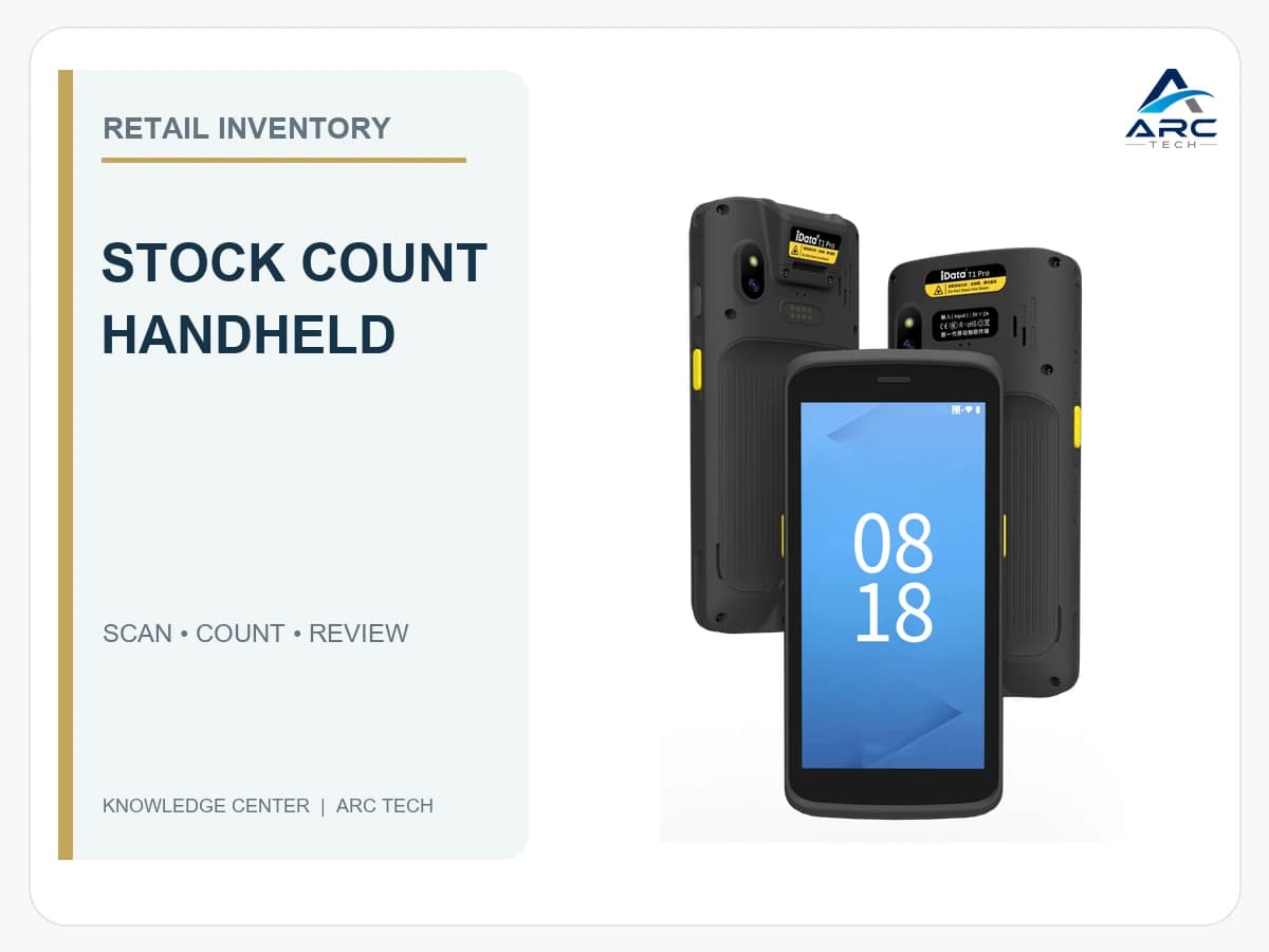 ระบบตรวจนับสต๊อกร้านค้าด้วย Handheld: จากสแกนหน้าชั้นถึงอนุมัติผลต่าง