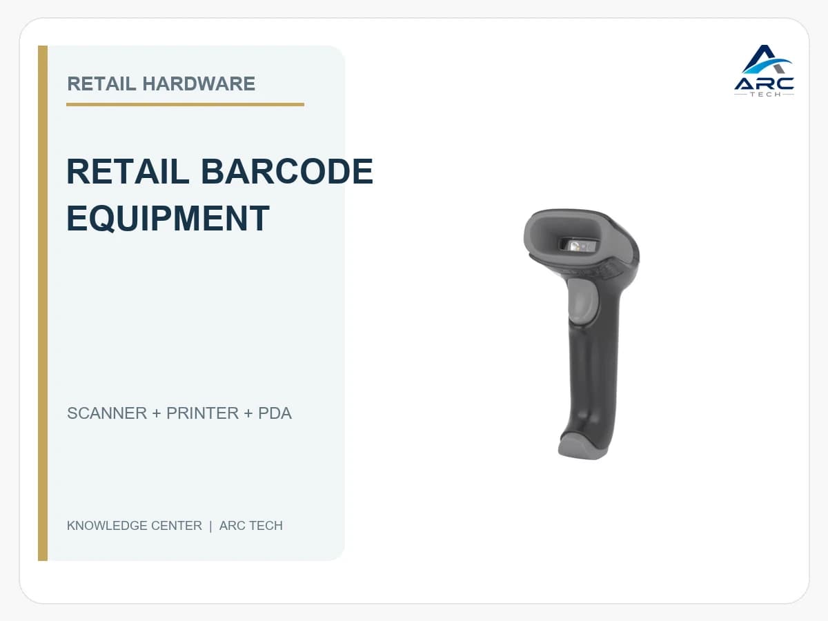 อุปกรณ์ Barcode สำหรับร้านค้าปลีก: เลือก Scanner Printer และ Handheld ให้ตรงงาน